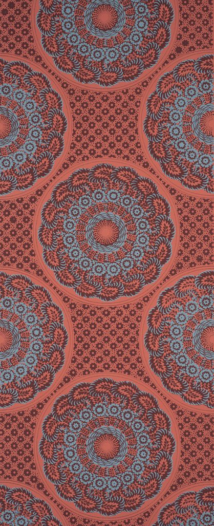 Van Cortland Rosette Wallpaper - B