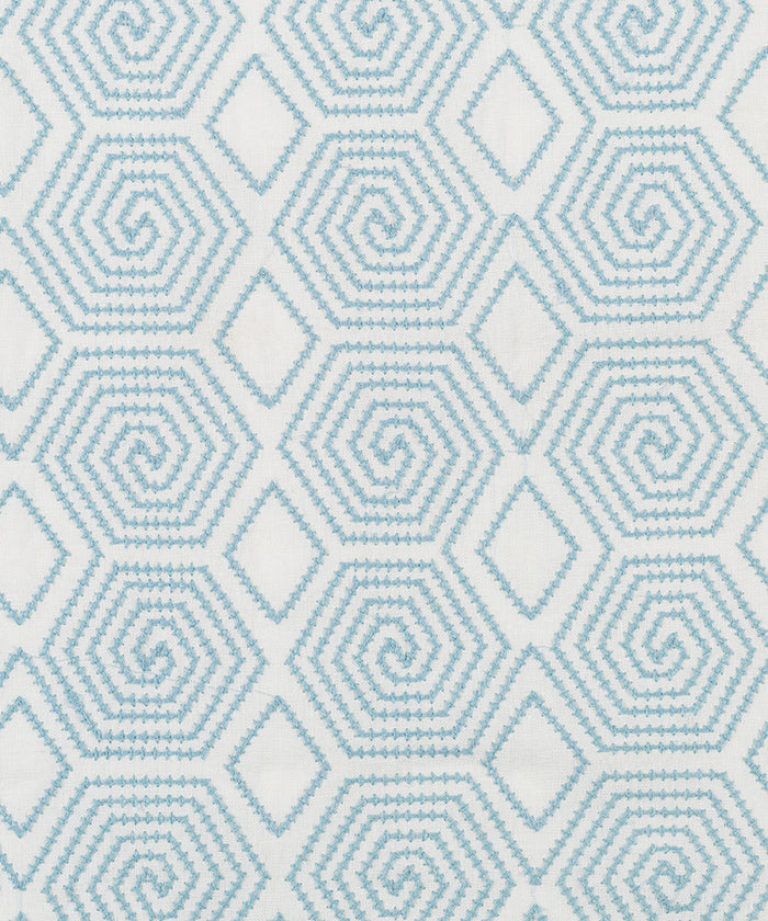 Turkish Maze - Aqua / Cream