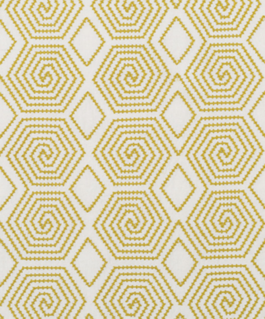 Turkish Maze - Saffron / Cream