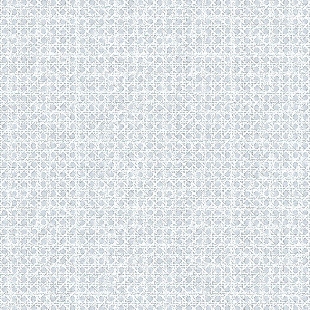 Rattan Grasscloth Wallpaper - Silver