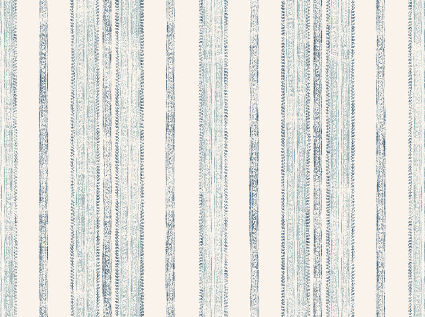 Surat Stripe Wallpaper - Indigo/Blue