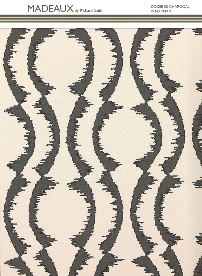 Zogee Wallpaper - Charcoal