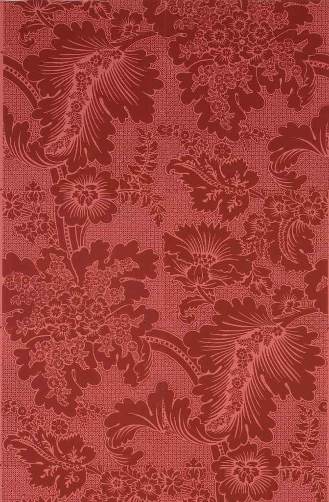 Webb House Damask Wallpaper - A