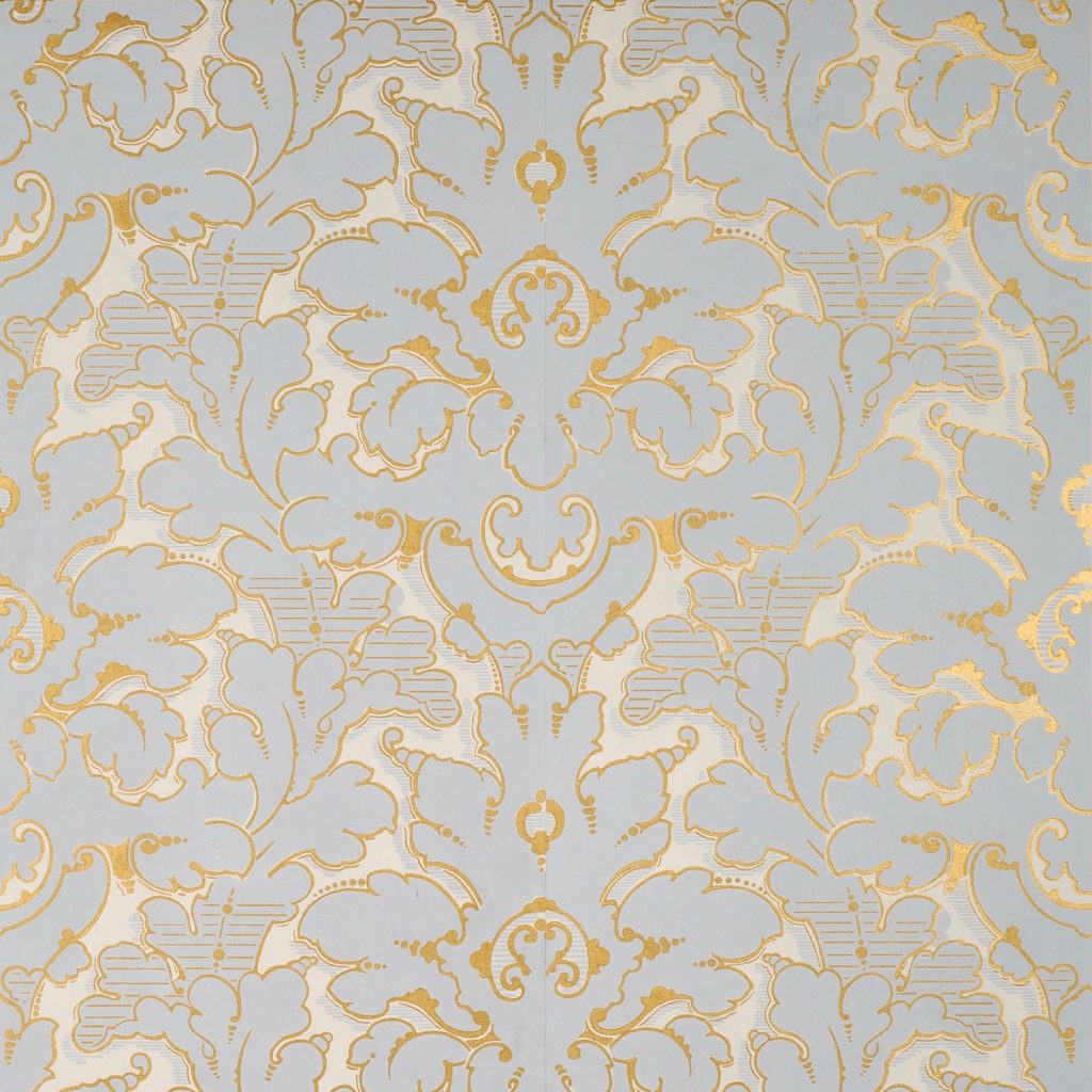 Wheatlands Volute Wallpaper - A