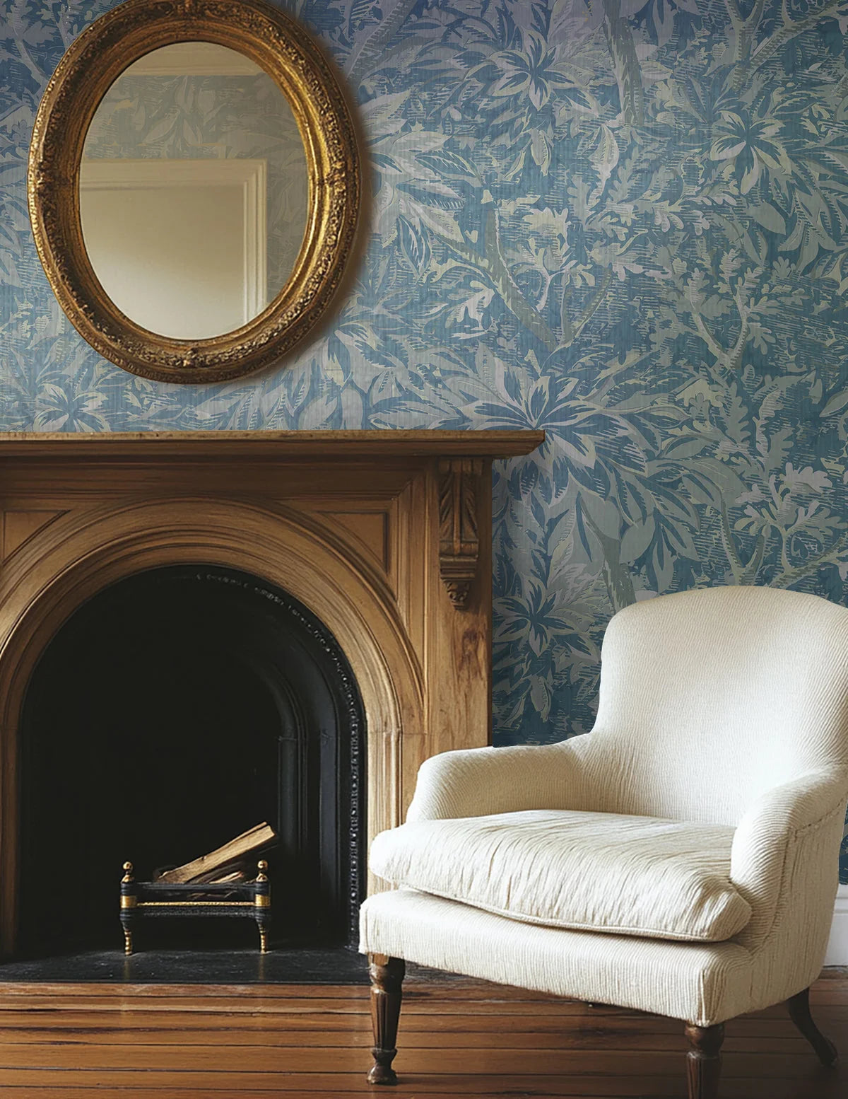 Wildwood Wallpaper - Avalon Mist