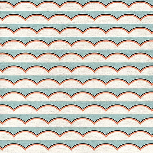 Scallops - Light Blue