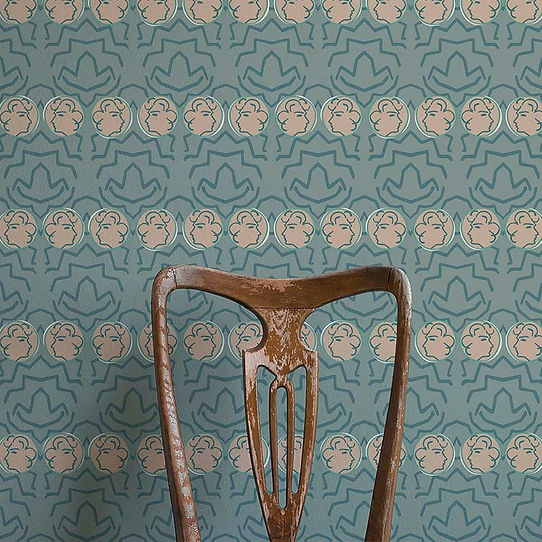 Having A Chat Wallpaper - Blue