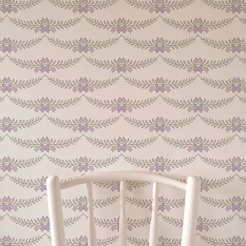 Wisteria Wallpaper - Lilac