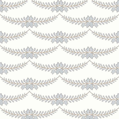 Wisteria Wallpaper - Grey