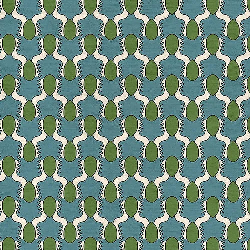 Happy People - Blue & Green