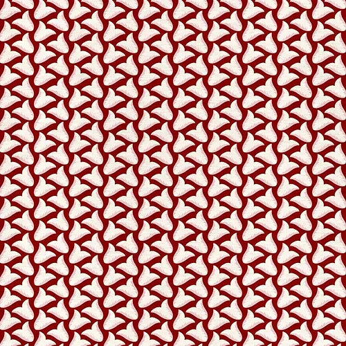 Tiny Tulips - Burgundy