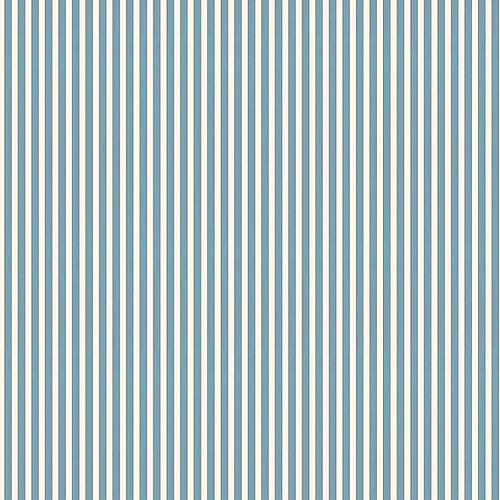 Tuscan Stripes Wallpaper - Light Blue