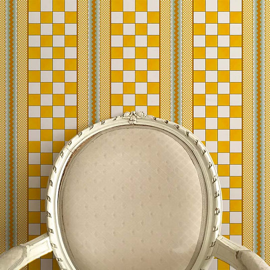 Double Check Wallpaper - Yellow