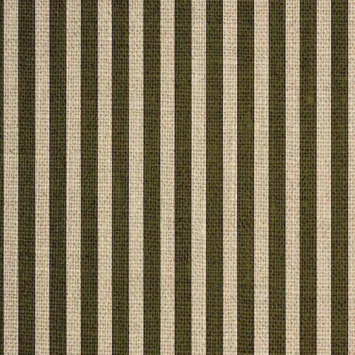 Tuscan Stripes - Moss & Natural