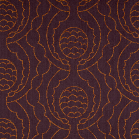 Artichoke Crown Wallpaper - Damson Honey