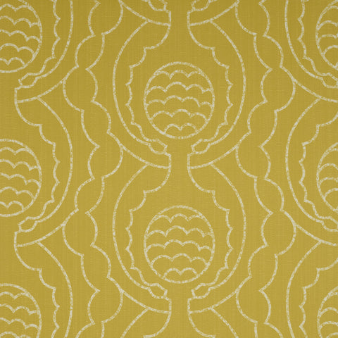 Artichoke Crown Wallpaper - Lemon