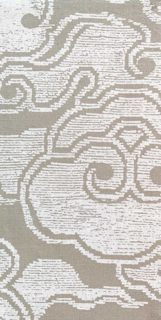 Clouds - Beige on Oyster Union