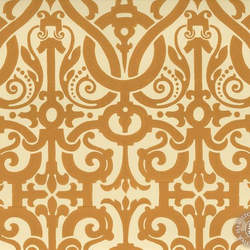 Charlecote Strapwork Wallpaper - 1