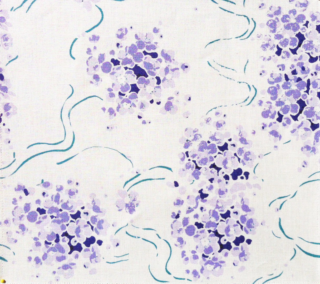 Viola - Violet Turquoise on Oyster Union