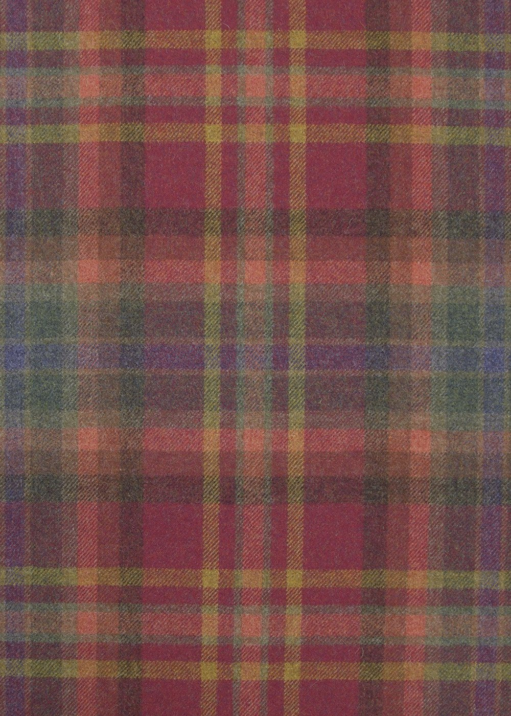 Ballantrae Plaid - Loganberry