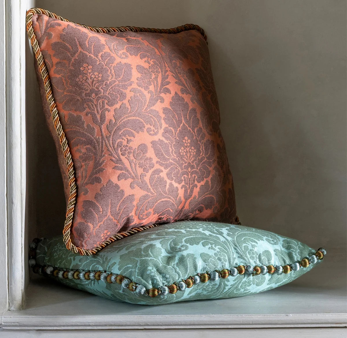 Damask Orlando - Coral