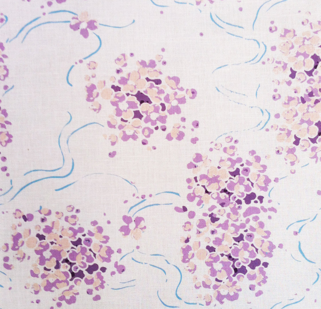 Viola - Lavender Blue on Oyster Union
