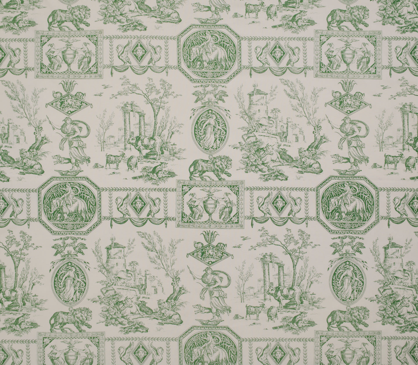 Empire - Green on off-White