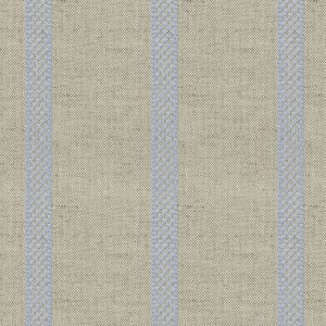 Hopsack Stripe - Bluebell