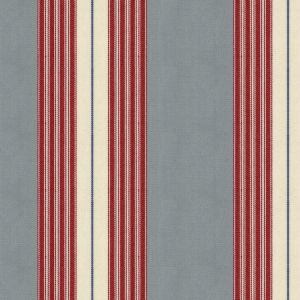 Panama Stripe - Peony/Seagreen