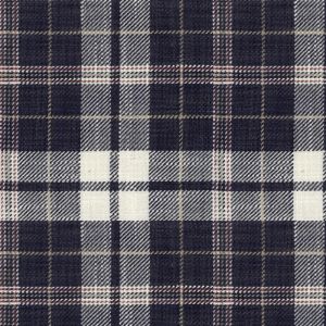 Ayr Check - Dark Navy