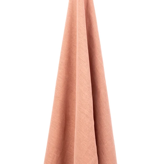 Light Weight Plain Linen - Sirin Terracotta