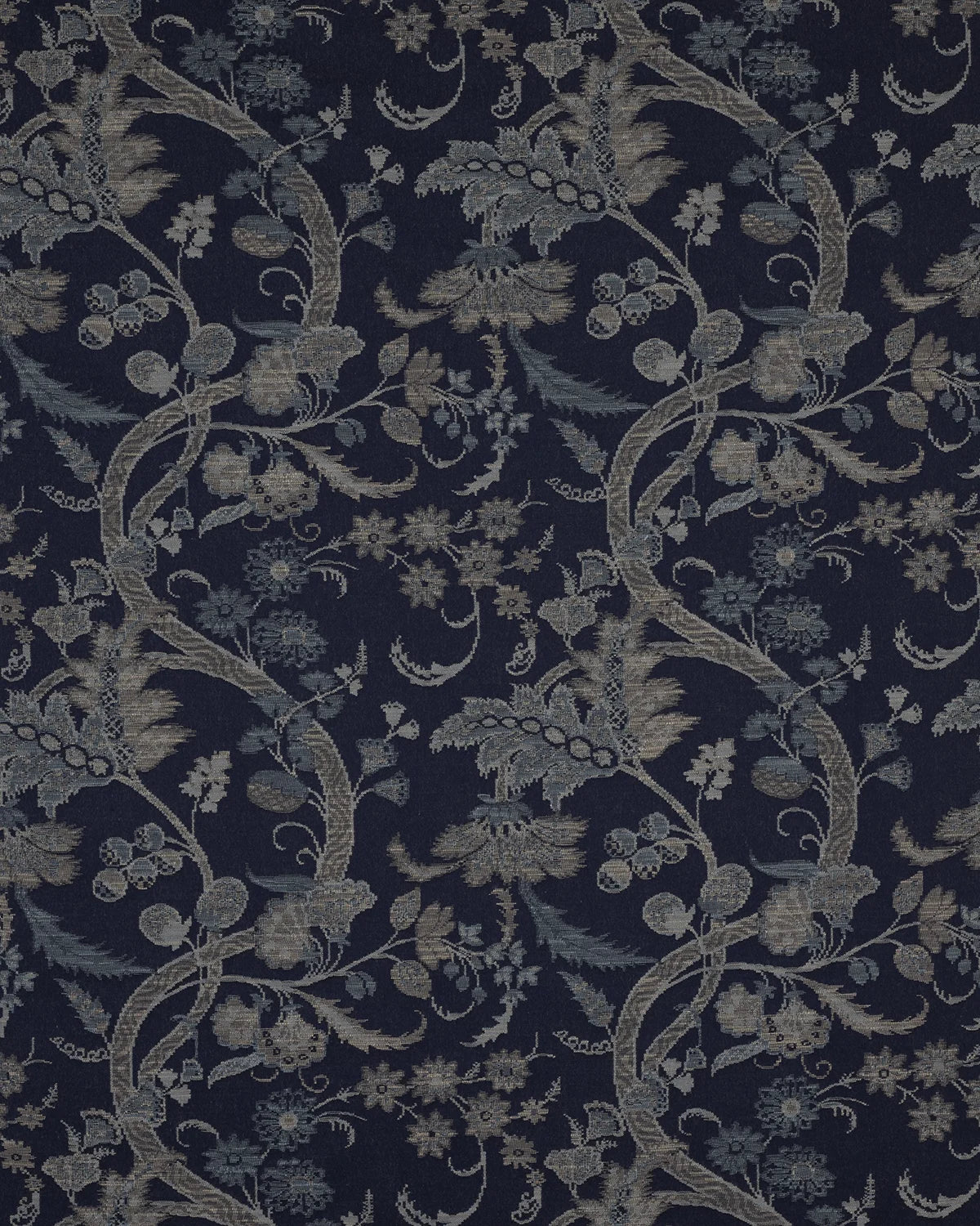 Pastoral II - Navy, Cream