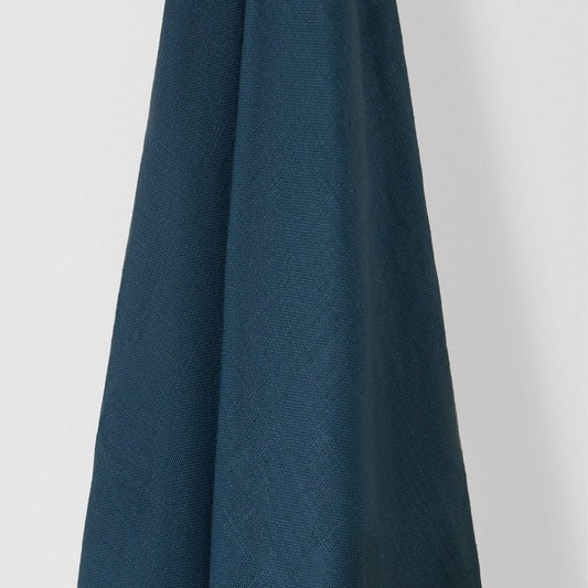 Light Weight Plain Linen - Prussian Blue