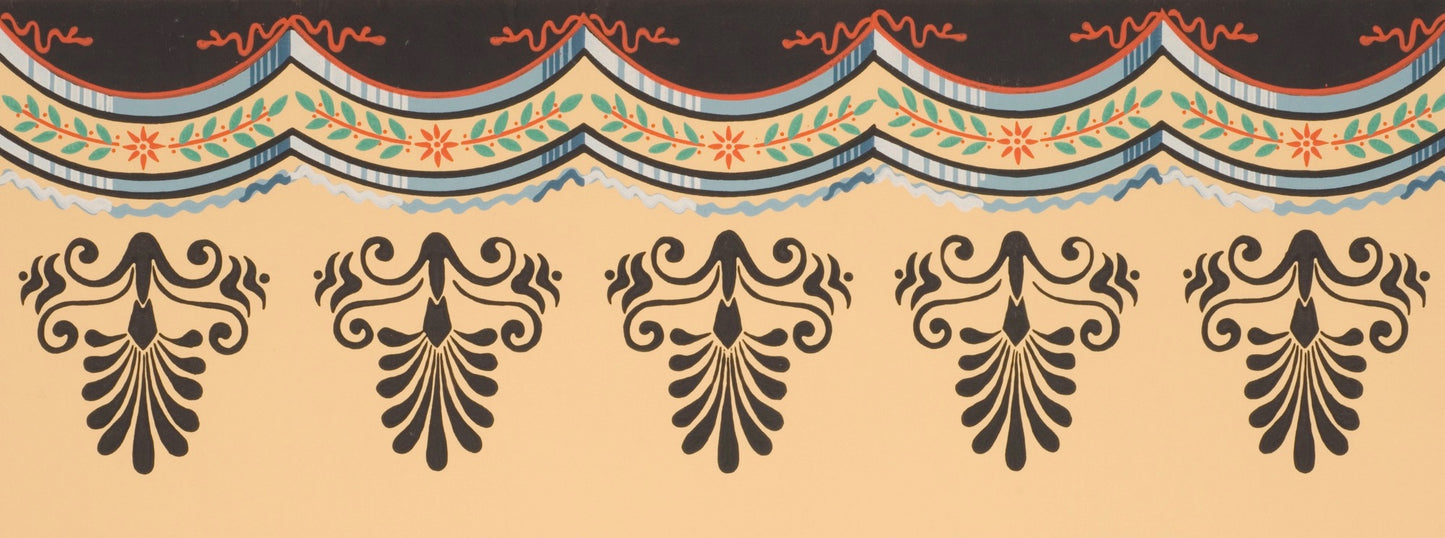 Anthemion Frieze on Plain Ground