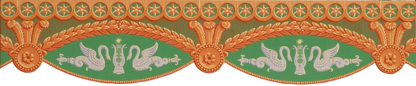 Virchaux Swan Frieze