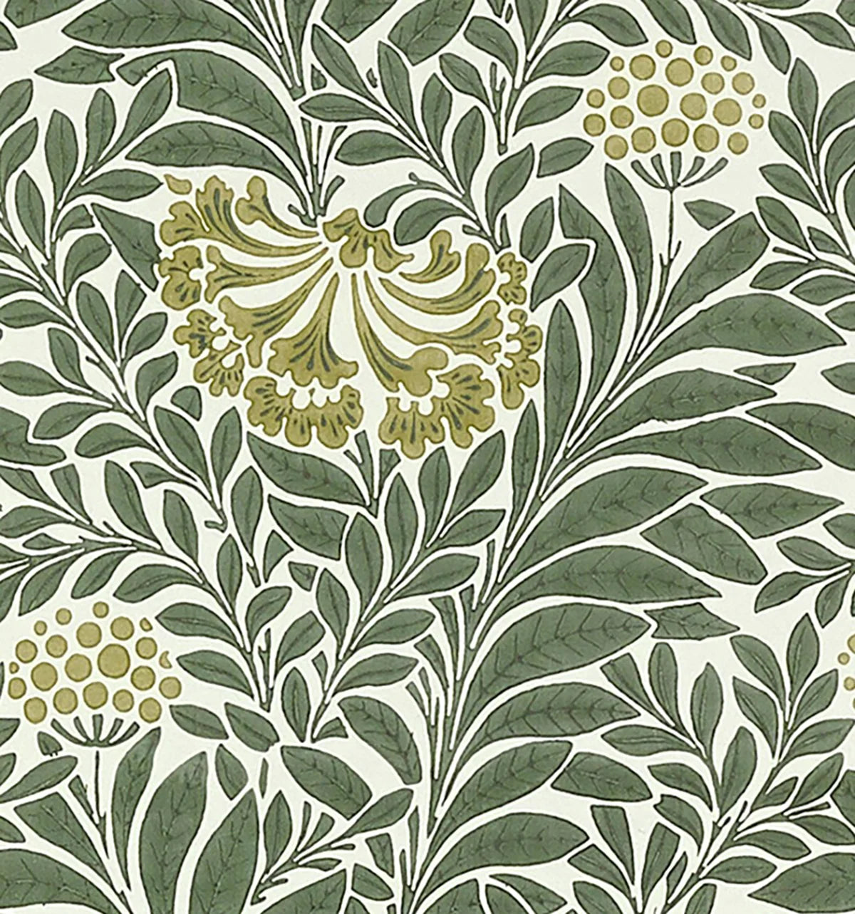 Imbali Wallpaper - Green