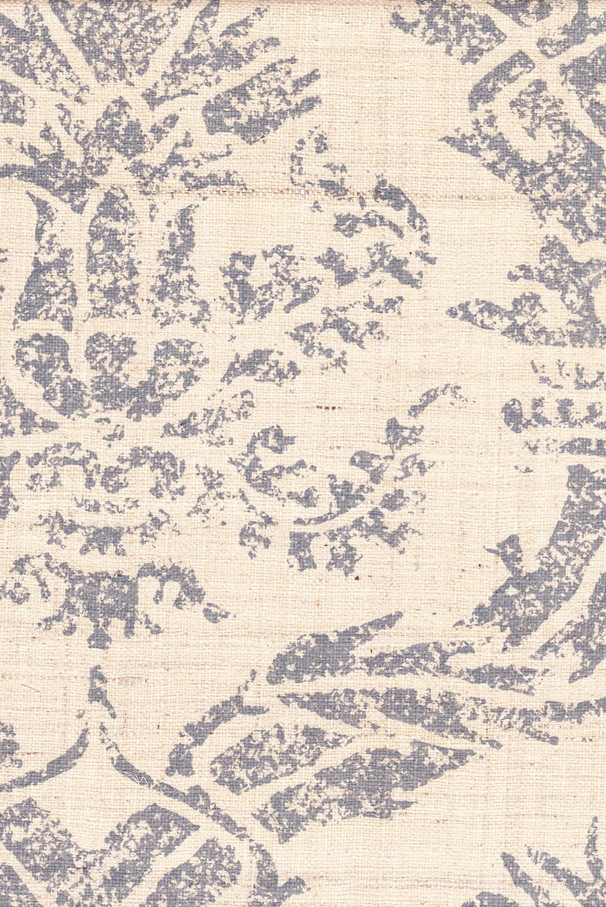 Izmir - Cadet Blue on Natural Silk