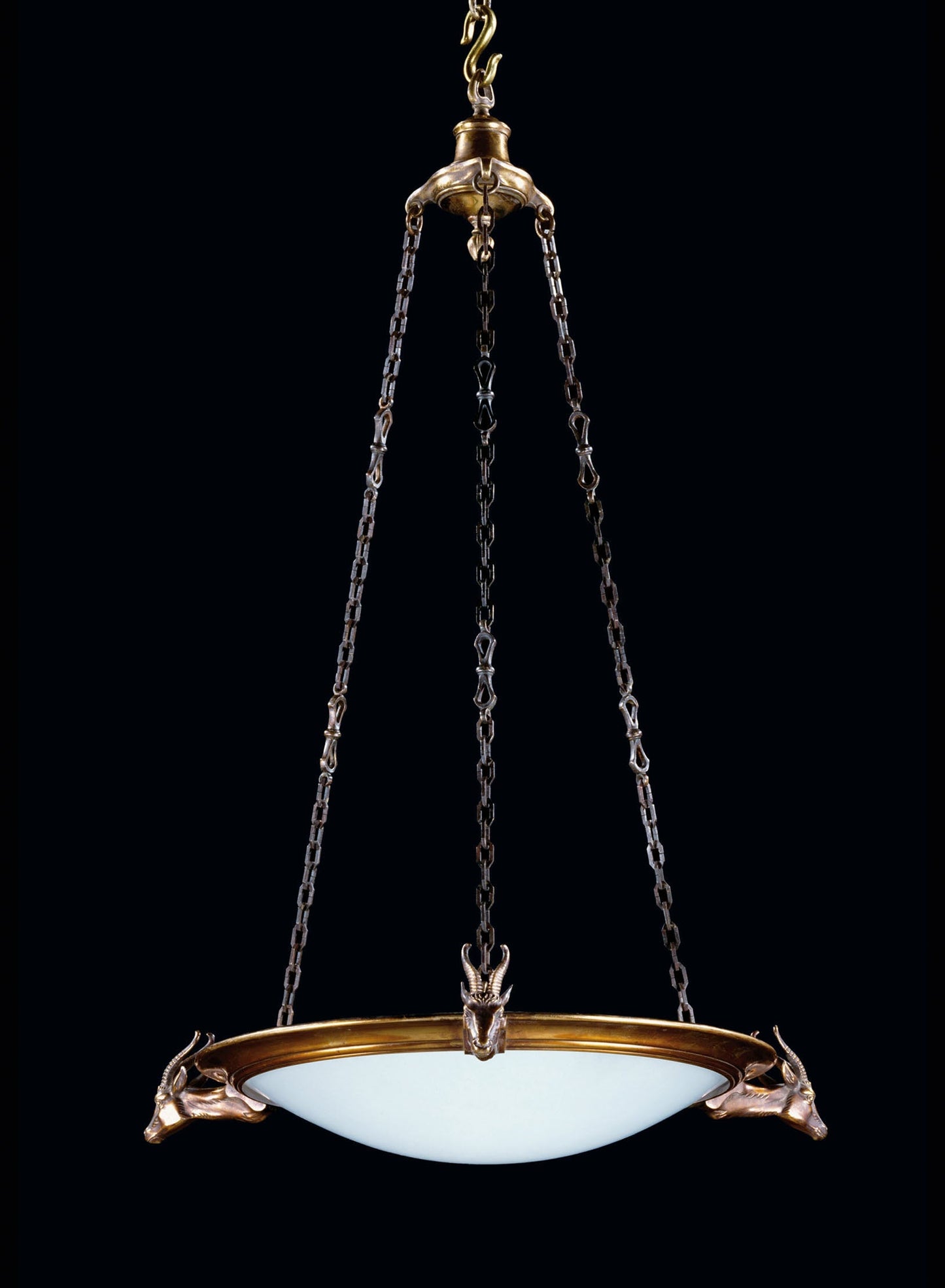 Art Deco Dish Light