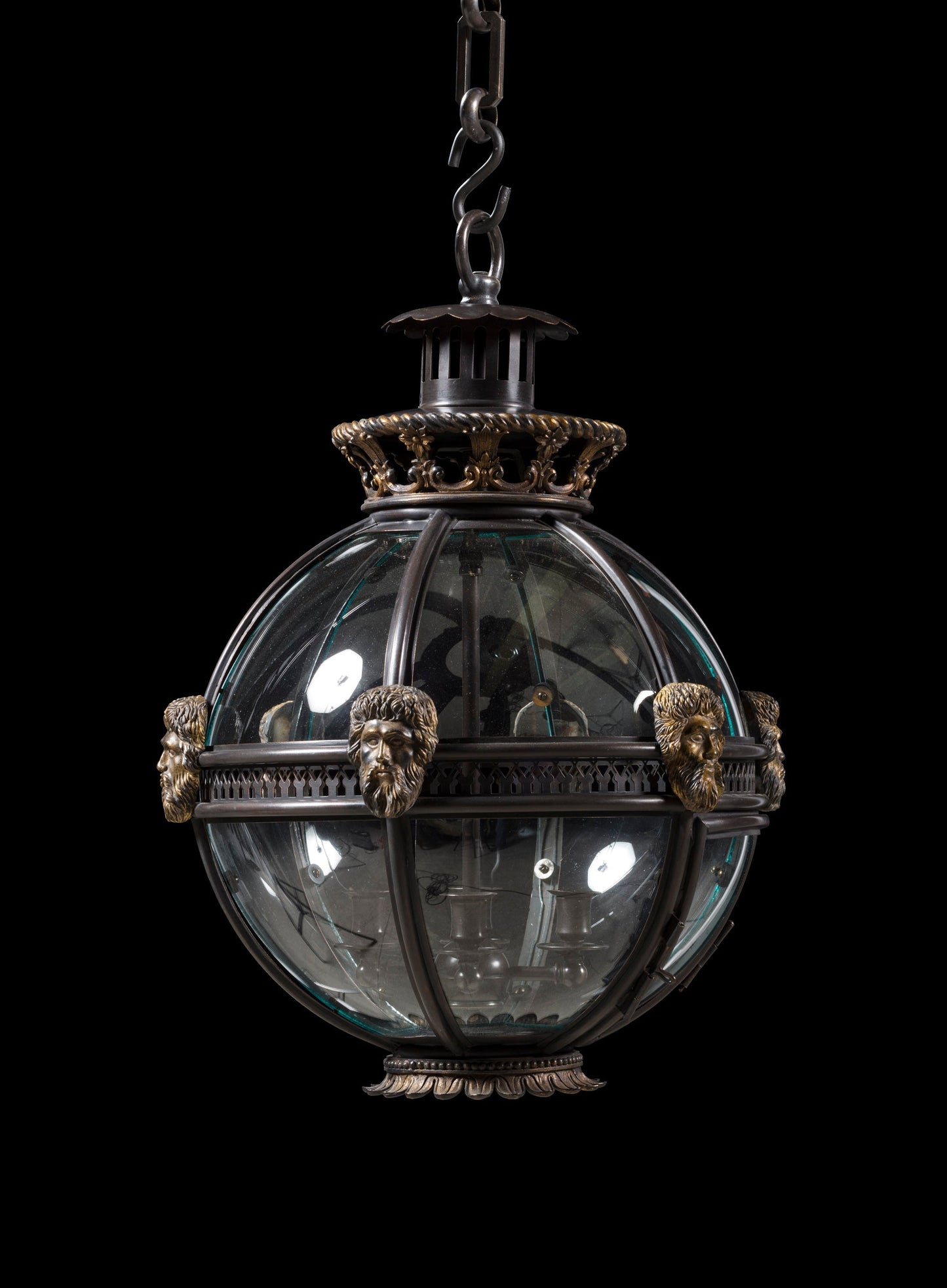 Audley Globe With Masks
