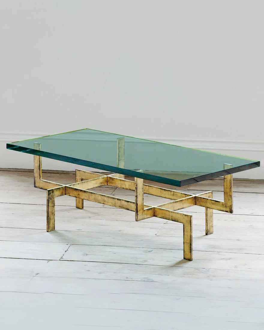 French Glass Coffee Table (Large)