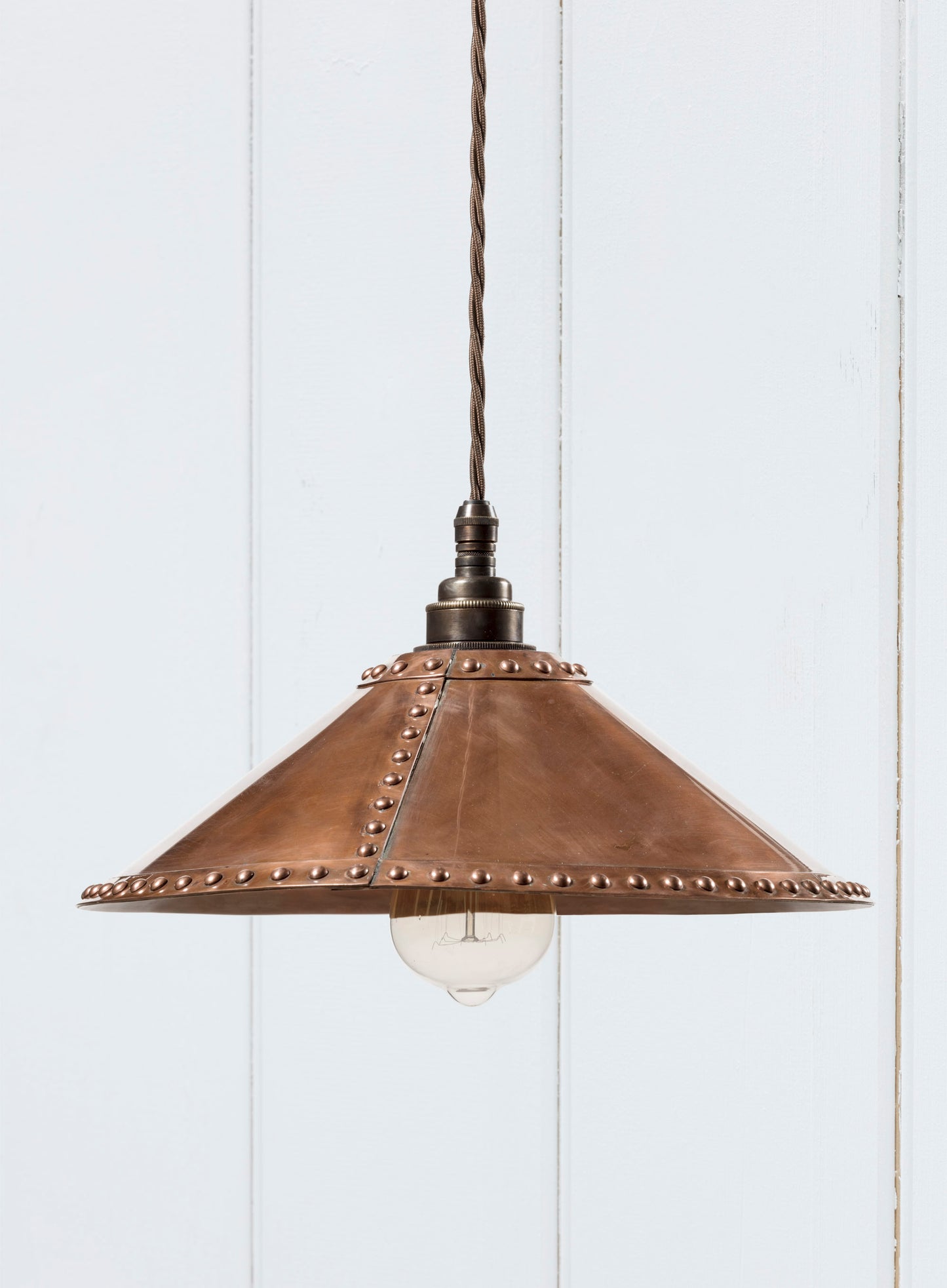Kick Hanging Light (Studded Shade) (Large)