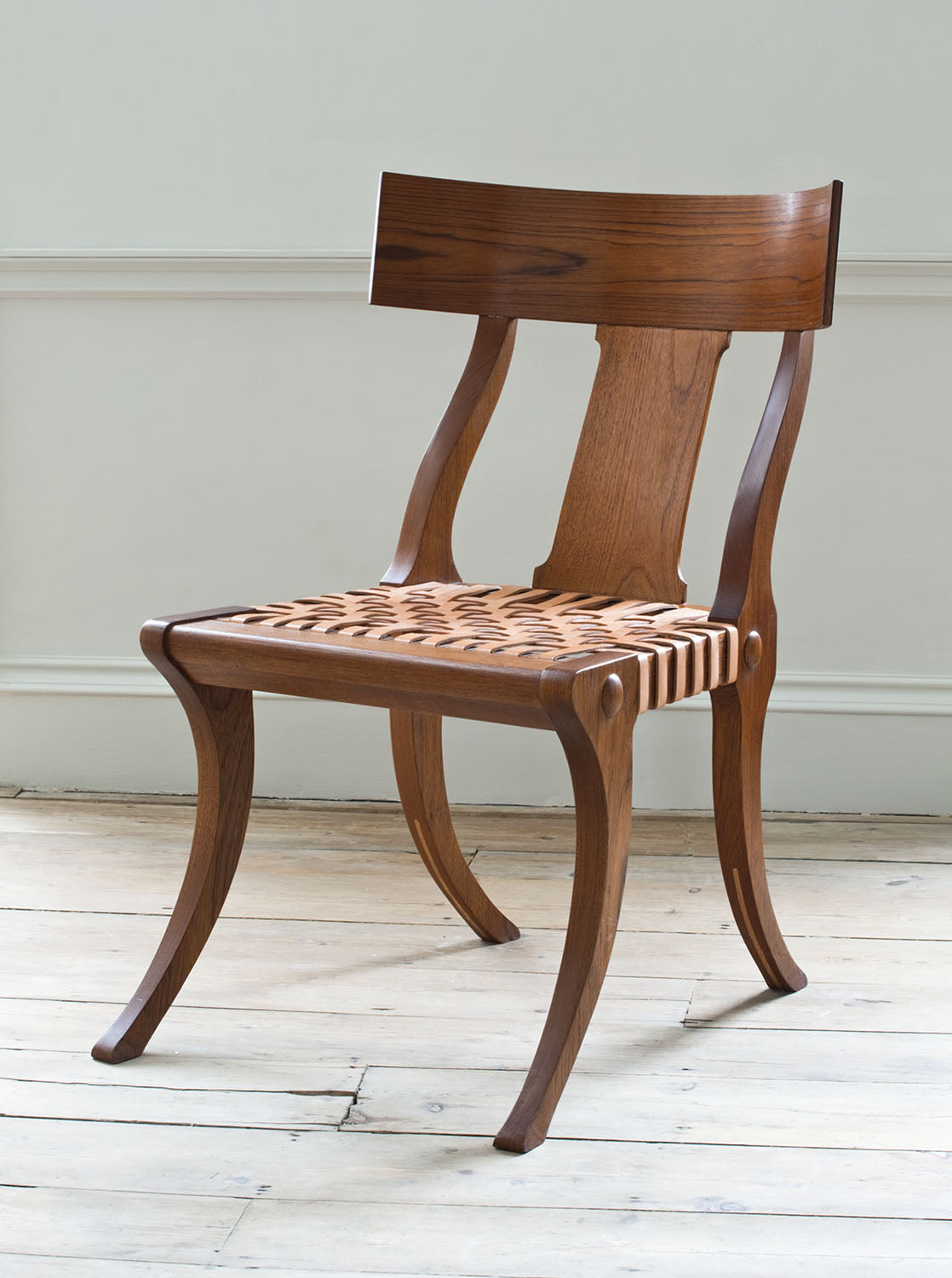 Antique klismos chair hotsell