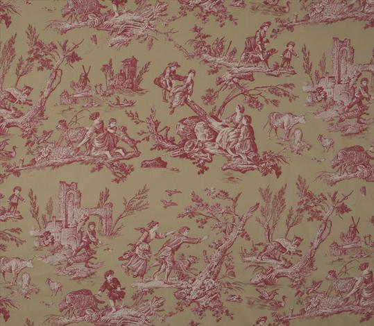 La Balancoire - Red/Beige