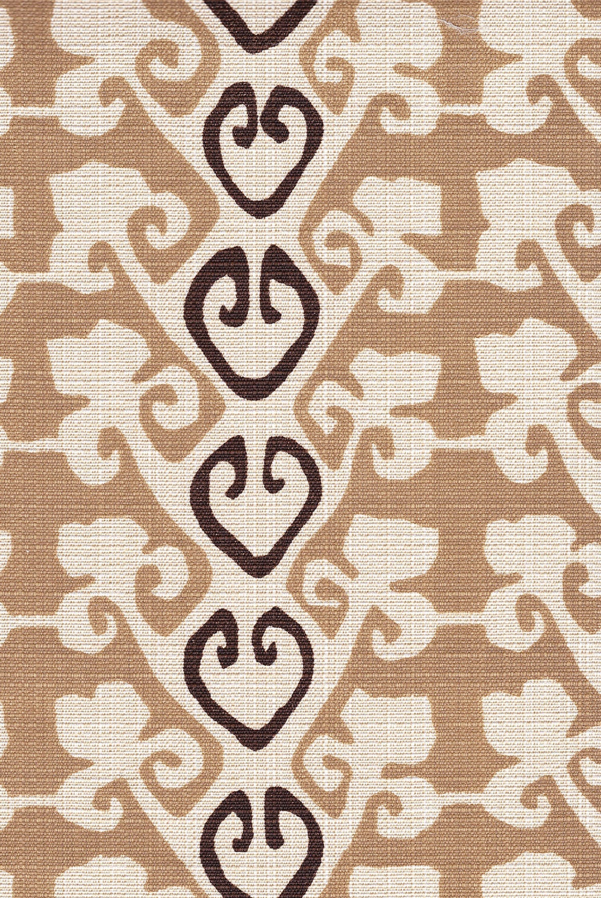 Mandera - Beige/Chocolate on Antique Beige Acrylic