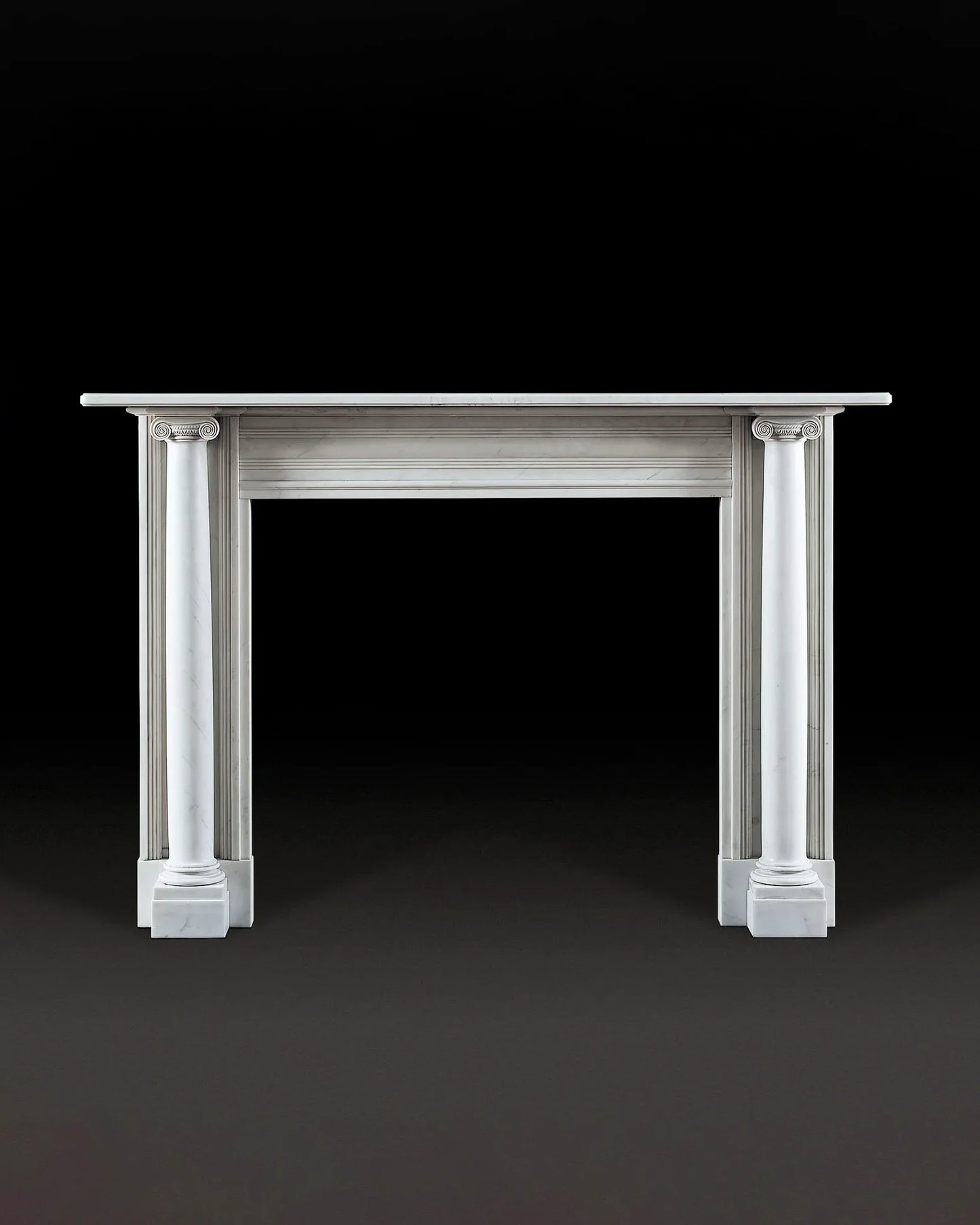 Middleton Chimneypiece - White Marble