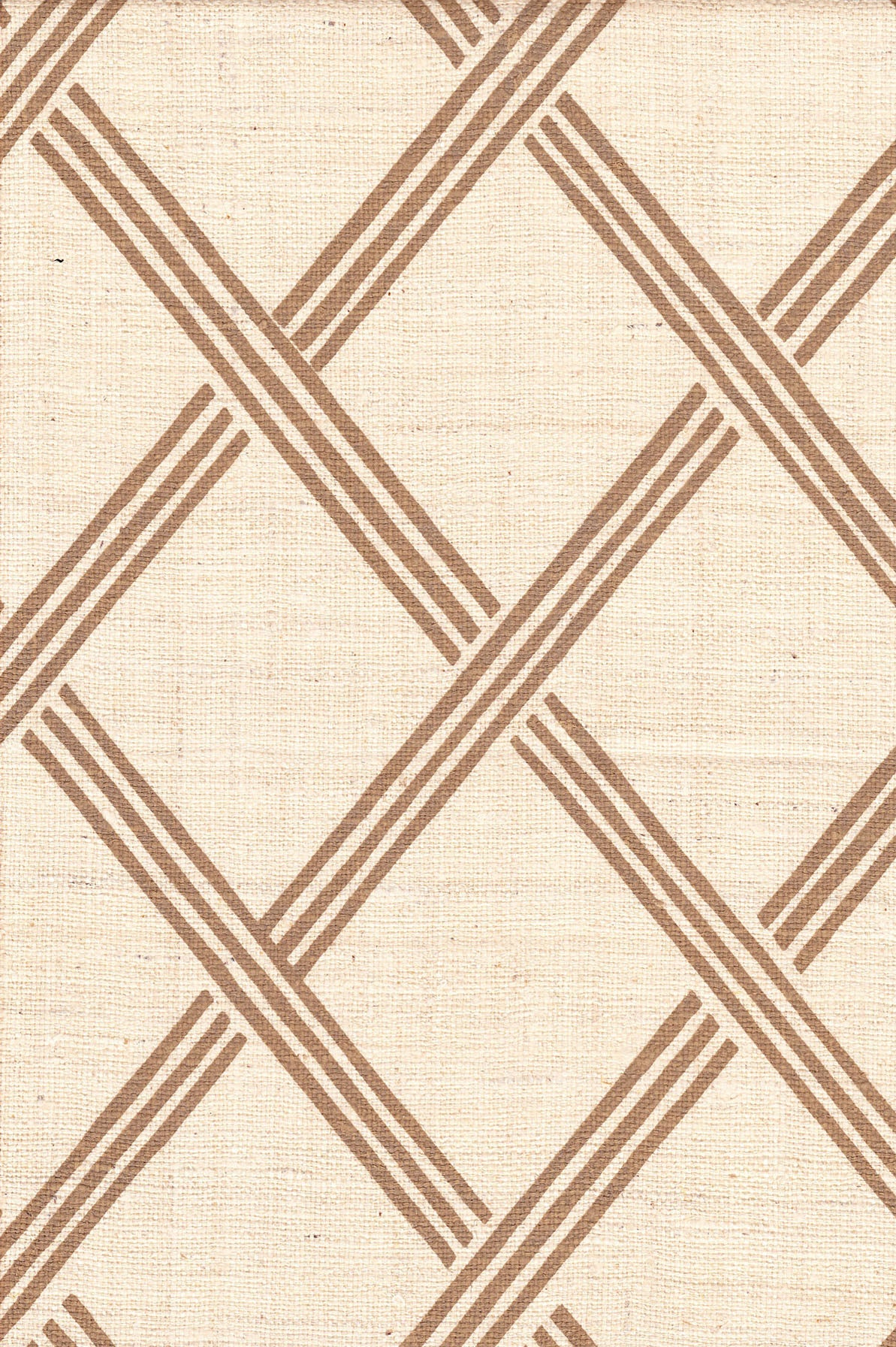 Milano - Beige on Natural Silk