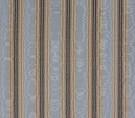 Misa Moire Stripe - Turquoise