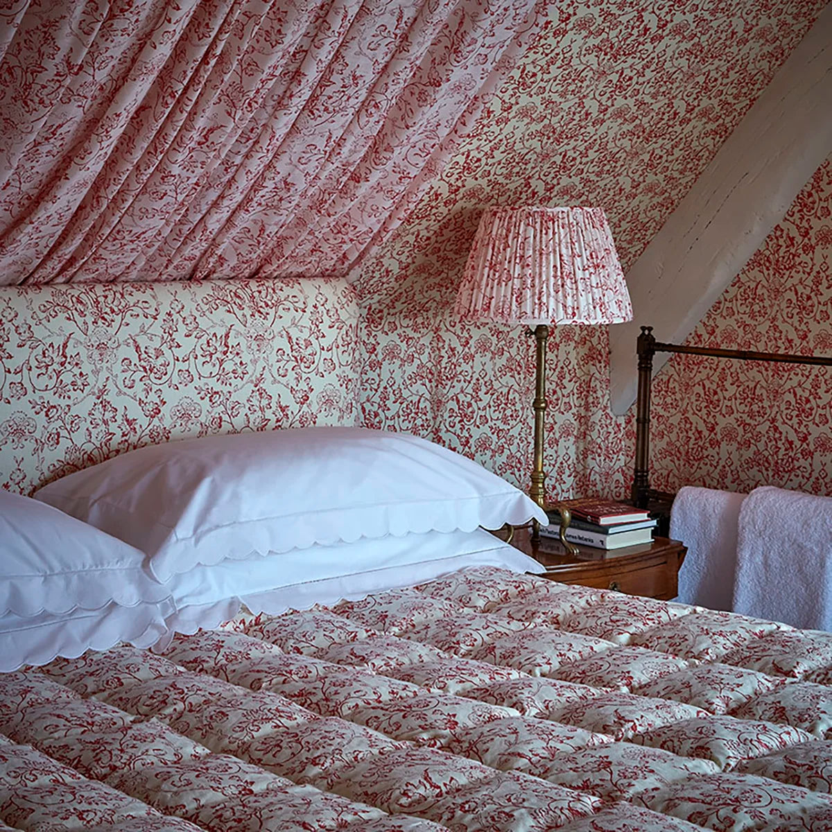 Enid's Ramble Voile - Ruby