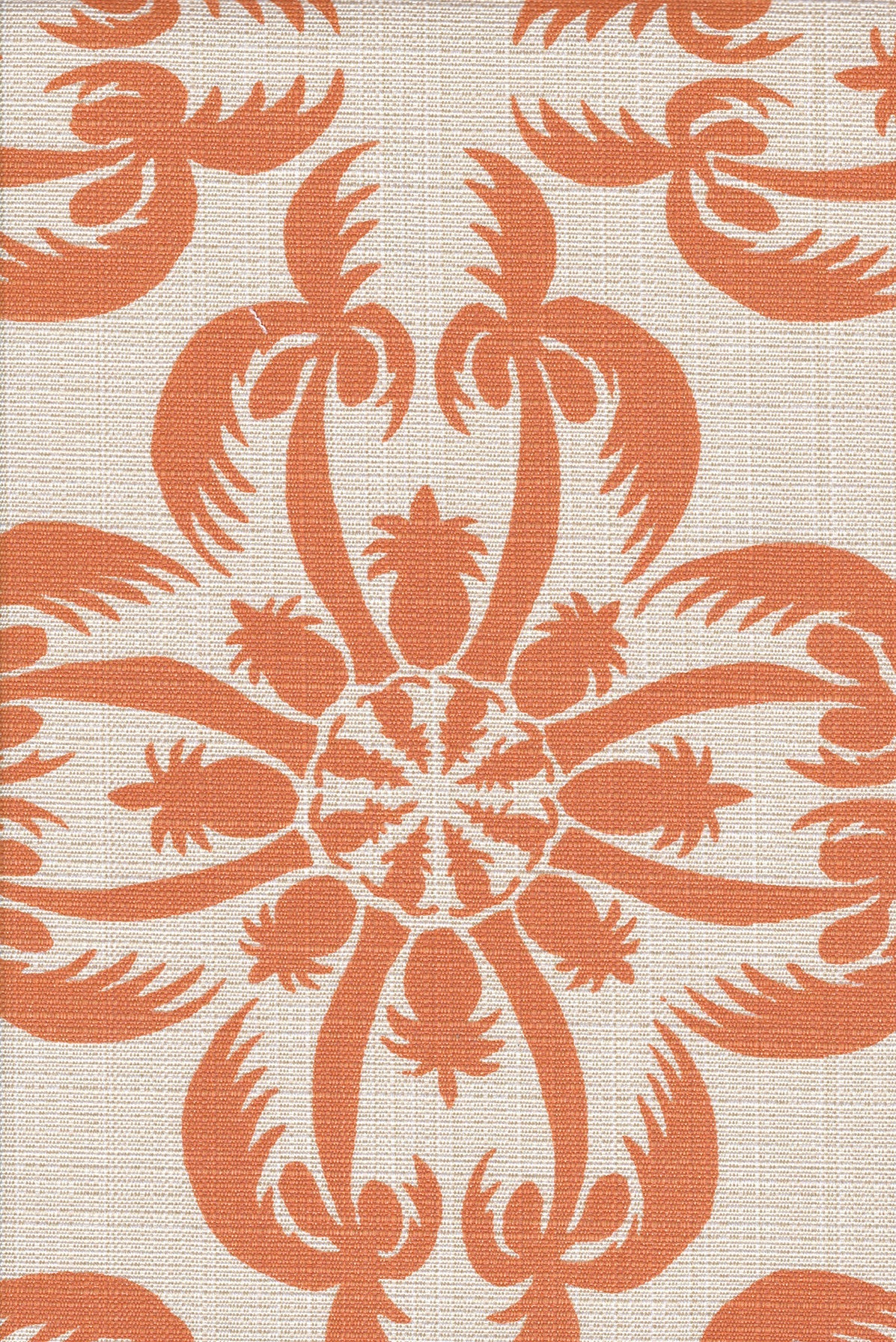 Oasis - Tangerine on Antique Beige Acrylic