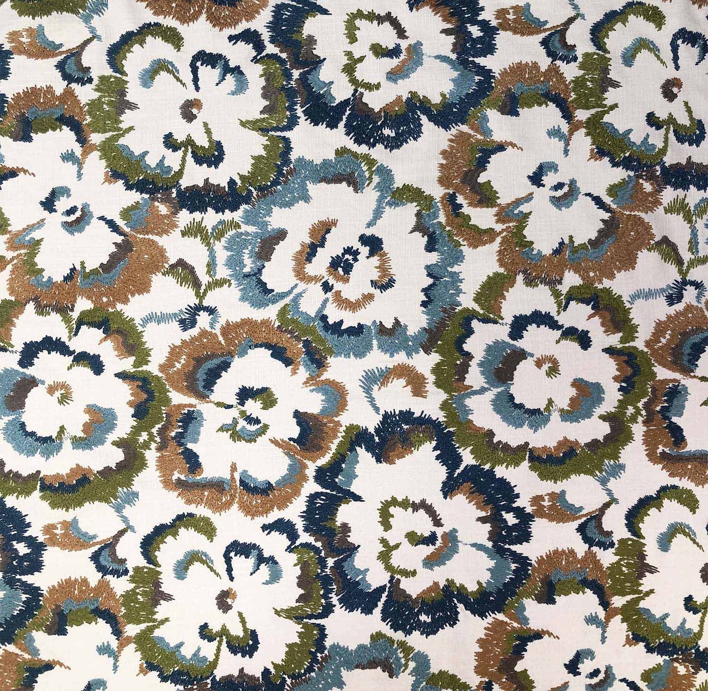 Pansy - Blue/Olive